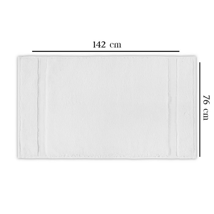 Mijölnir Fancy - Toalla de baño blanca 76 x 142 cm